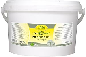 cdVet EquiGreen RosseRegulat - Integratore alimentare con pepe monaco per aiutare la cavalle di cavalla, 1 kg