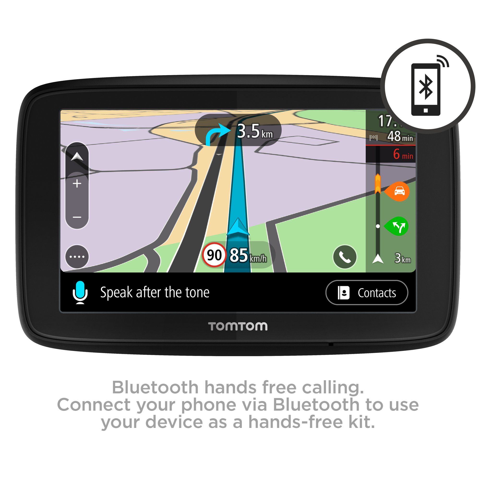 TomTom-Car-Sat-Nav-VIA-53-5-Inch-with-Handsfree-Calling-Updates-via-Wi-Fi-Lifetime-Traffic-via-Smartphone-and-EU-Maps-Smartphone-Messages-Capacitive-Screen