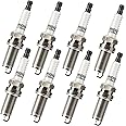 Iridium Spark Plugs 8 Pack 4469 LFR5AIX-11 Fit for 5.7 Ram 1500 2500 3500,Dodge Charger Challenger,Chrysler 300,Jeep Grand Cherokee,Nissan Armada Titan 5.6,Infiniti FX45 QX56 92145,LZFR5C11,5018