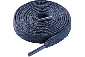 LARGERED Lacci Scarpe,Stringhe Scarpe per Sportive Casual Sneakers,Lacci per Uomo e Donna,Lacci per Scarpe Piatti 8mm Larghe,Lacci per scarpe piatte spesse per scarpe da ginnastica(75cm-180cm)