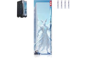 YIMATEECO 360mm Dust Filter PC Case Dust Mesh Filter for Computer Case Cooler Fan, 360mm x 120mm Magnetic Frame Dustproof Cover Fan Grills (PVC, UV Kangaroo Type, 120 * 360mm,1PC, White)