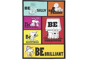 Excelsa Peanuts Tea Towel, Multi-Colour, 50 x 70 cm