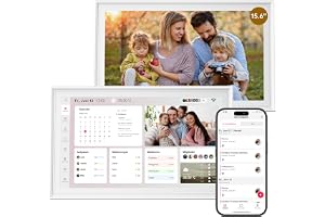 15,6 tum digital väggkalender – 1920 * 1080 FHD digital väggkalender, intelligent familjeplanerare, lagring, vägg/skriv
