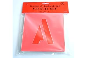 STENCIL1 Stencil Products 6"- 150mm A - Z Letters