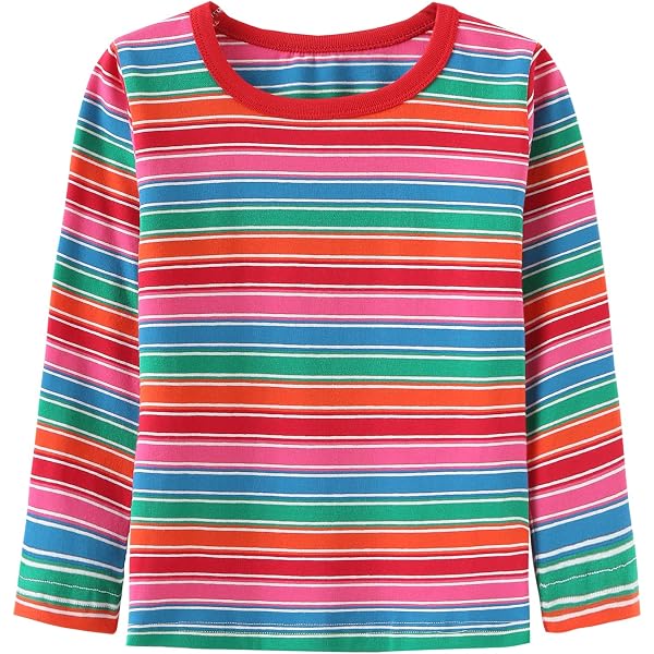 Grandwish Kids Striped Long Sleeve T-Shirt - Chucky Costume Top For Boys & Girls 2T-6T