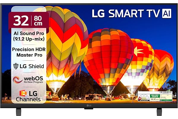 LG 80 cms (32 inches) LB650 AI Series HD Smart webOS VA LED TV 32LB650BPLA 2026
