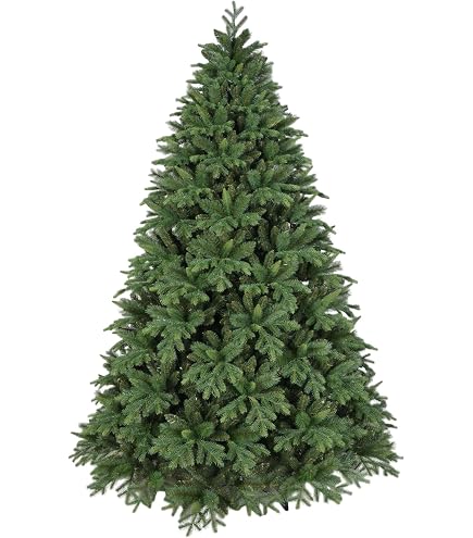 Albero di Natale Artificiale Innevato 281 Rami Abete Verde