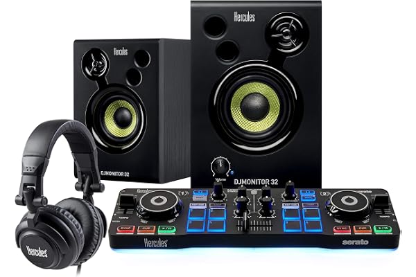 Hercules DJStarter Kit - Le kit complet pour commencer le Djing avec Serato DJ Lite