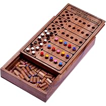 LOGOPLAY Solitario In Legno – Gioco Di Logica E Pazienza Con Pedine Verdi, Tabellone 13,5x13,5 Cm, Dai 6 Anni