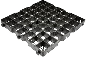 LANDGRID 5m² 40LG Rasengitter Paddockplatten 50x50x4 cm Paddockplatte Rasengitterplatten