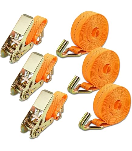 2 Cinghie A Cricchetto Da 4.5 Metri (15 Piedi) Per Furgoni E - Foto 10