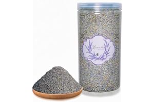 ARTISOUL 210g Lavanda Secas Naturales - Flores de Lavanda Secas Supernivel- Pétalos de Lavanda con Fragancia Fresca - Lavanda Seca para Proyectos Artesanales DIY Velas Regalo, Perfume Fresco para el Hogar
