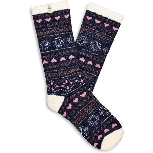 UGG Women's Clarice Tall Slouchy Sock, Charcoal, One Size