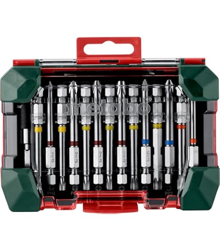 Metabo SP 626707000 Accessoireset, uitgebreide set voor metaal-, steen- en houtbewerking, 55-delig