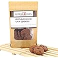 Bites of Bliss Quinoa Choco Mini Chip Cookies | Oats, Cocoa & Coconut sugar | No Added Sugar | Diabetic Friendly | 100% Baked | Crunchy Choclately Cookies | Pack of 10 Pcs