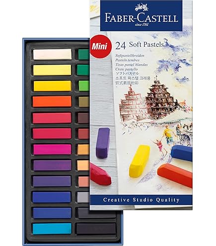 Coffret de 48 pastels sec carrés Conté - Conté à Paris Conté à Paris