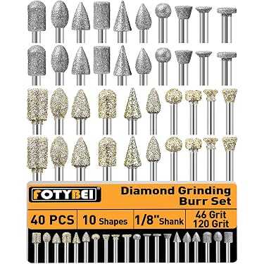 Roter Korund Schleifkopf Konisch – 6 Mm Schaft, Für Metall, Polieren Und Entrosten, Verschiedene Größen