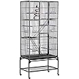 Yaheetech 175cm Rat Cage Extra Large Ferret Cage Chinchilla Cage Small Animal Cage Guinea Pig Cage for Degu or Other Pets Sugar Glider Cage Large Bird Cage on Wheel with 3 Tiers and Ladders