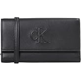 Calvin Klein SCULPTED LONG FOLD STRAP Women's Wallet