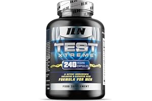 IRON LABS NUTRITION Test Xtreme - Booster Supplements for Men with Zinc - Natural and Safe for Men - Zinc and Magnesium Booster (240 Capsules)