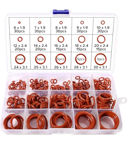 Joint Torique 50x3 15 Othmro Lot De 10 Joints Toriques En Silicone, Diamètre Intérieur 25 Mm, Diamètre Extérieur 31 Mm, Largeur 3 Mm Joint Tore Rs