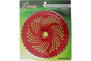 Kawapower - Disco cuchilla de Widia con 40 puntas para desbrozadora