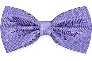 AUSUAYA Men's Bow Tie, Classic Checked Bow Ties for Men Shirt and Suit - Men's Bow Tie for Boy DE-M-M-B2T