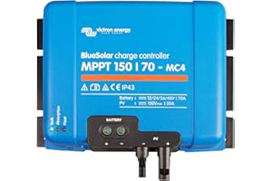 Victron Energy BlueSolar MPPT MC4 150V 70 amperios 12/24/36/48-Voltios Controlador de Carga Solar