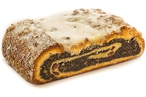 ‎LANDBÄCKEREI DIETRICH Erlbacher Mohnstriezel 650g sehr saftig viel Mohn ein Muss für Mohnliebhaber inklusive Stollenkarton - handwerkliche Herstellung altbewährte Rezeptur - Tradition seit 1911 Landbäckerei Dietrich