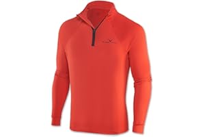 Black Crevice, BCR1120, Maglia Funzionale a Maniche Lunghe Uomo, Ideale Come Dolcevita per Sport Invernali