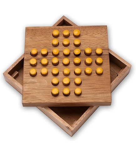 Pytagore Star Strategy Game, Halma Star Solitaire Game, Puzzle Wood, Entertainment Game For 1 Person, Board Game, Wooden Game, Children's Game - View #10