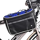 NUCKILYBike Bag Top Tube Front Frame Waterproof Bicycle Mountain Cycling Pack
