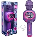 Lexibook, K-POP Academy, Microphone Karaoké, Bluetooth, Violet, MIC290KP | Micro karaoké sans fil avec haut-parleur, éclairage LED, Bluetooth, 4 effets vocaux et USB-C