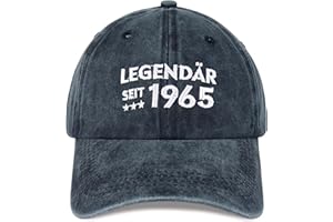 Jeasona Geburtstagsgeschenke Baseballkappe für Männer Legendär Cap Einheitsgröße