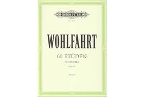 60 Etüden für Violine solo op. 45 (Grüne Reihe Edition Peters)