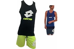 Lotto Completo Uomo Sportivo - T-Shirt + Pantaloncino - Completo uomo Casa - Completo Uomo Estivo Cotone - Pigiama Uomo Corto Estivo - Homewear -