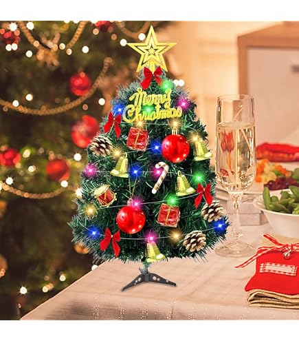 Sapin de Noël - Décoration - Mini arbre décoratif - Fleurs artificielles - Intérieur - Type B05 Sapin de Noël - Décoration - Mini arbre décoratif - Fleurs artificielles - Intérieur - Type B05