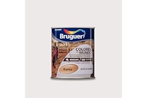 BRUGUER Peinture Plastique Couleurs Monde Kenia Marron MATIZ 750 ML Noir