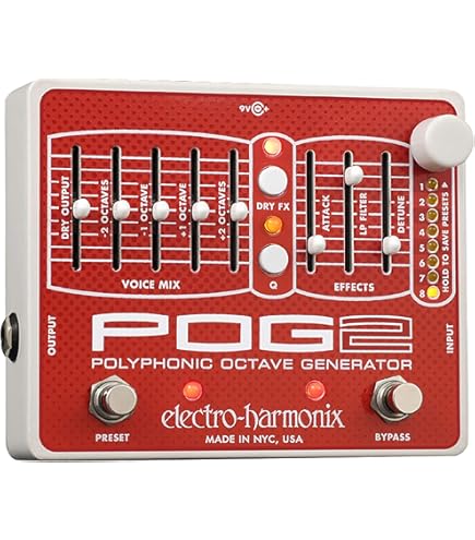 Electro Harmonix Nano POG - Efekt do gitar : Amazon.pl