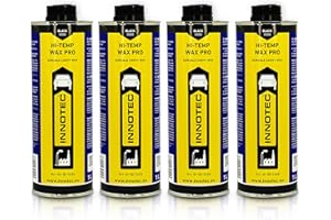 ‎MP PRODUKT 4 Stück Innotec Hi-Temp Wax Dry Schwarz - Next Level Konservierung für Automotive & Industrie - Idealer Unterbodenschutz und Hohlraumkonservierung - Rostschutzmittel für Fahrzeuge - 1 Liter Dose
