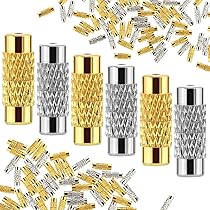 Fermagli A Vite Per Gioielli PandaHall - 120 Pezzi In Ottone, 3 Stili, Per Collane E Braccialetti - Foto 4