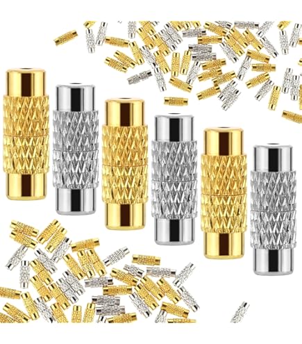 100 PCS Fermoir À Sertir Ruban Accessoires Pour Colliers Attaches