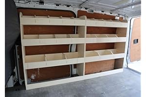 VANIFY Mercedes Vito LWB OS Front and Rear Lightweight Plywood Van Shelving – Racking Storage System – Tool Rack