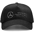 MERCEDES AMG PETRONAS Formula One Team - Official Formula 1 Merchandise Collection - Stealth Racer Hat - Black - Adult - One Size