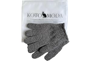 Kotomoda Sphynx Gatti Senza Capelli Carbonizzato Bambù Bagno Guanti Esfolianti Carbone Bambù Doccia Scrub Corpo