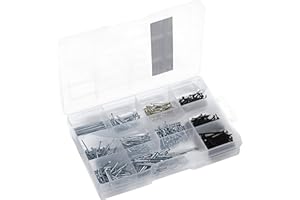 Connex Nagel-Sortiment 515-teilig - Nägel & Kammzwecken im Set - Vorsortiert in praktischer Kunststoffbox - Geeignet für Haus, Hobby & Werkstatt / Sortimentskasten / Sortimentsbox / DP8500109