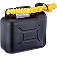 Cartrend 7740055 Tanica di riserva per carburante, 5 l, PVC nero, certificazione UN