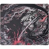 Klasse Zen Poron Series 490x420x3,5 mm E-Sports Gaming Oyuncu Mouse Pad (Speed, Asura, 49x42 cm)