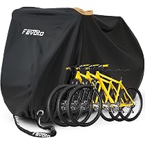 Custodia Protettiva Per Bici Da Portapacchi Posteriore – Nuovo Modello, Tessuto 600D, Antipioggia