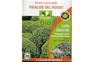 Presto Bio Ferormoni per la Cattura di Vari Insetti, da Usare con Le apposite trappole, Confezioni da Due Capsule (PIRALIDE del BOSSO)